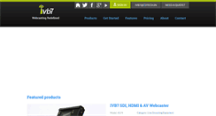 Desktop Screenshot of instantvideobroadcast.com